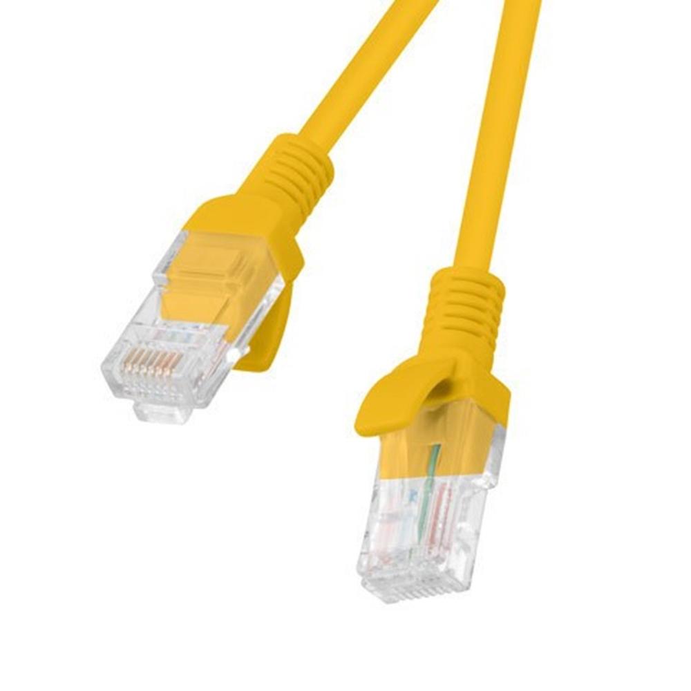 Cable red Lanberg latiguillo cat.6 u utp fluke passed Naranja #naranja