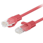 Cable red Lanberg latiguillo cat.6 u utp fluke passed Rojo #rojo