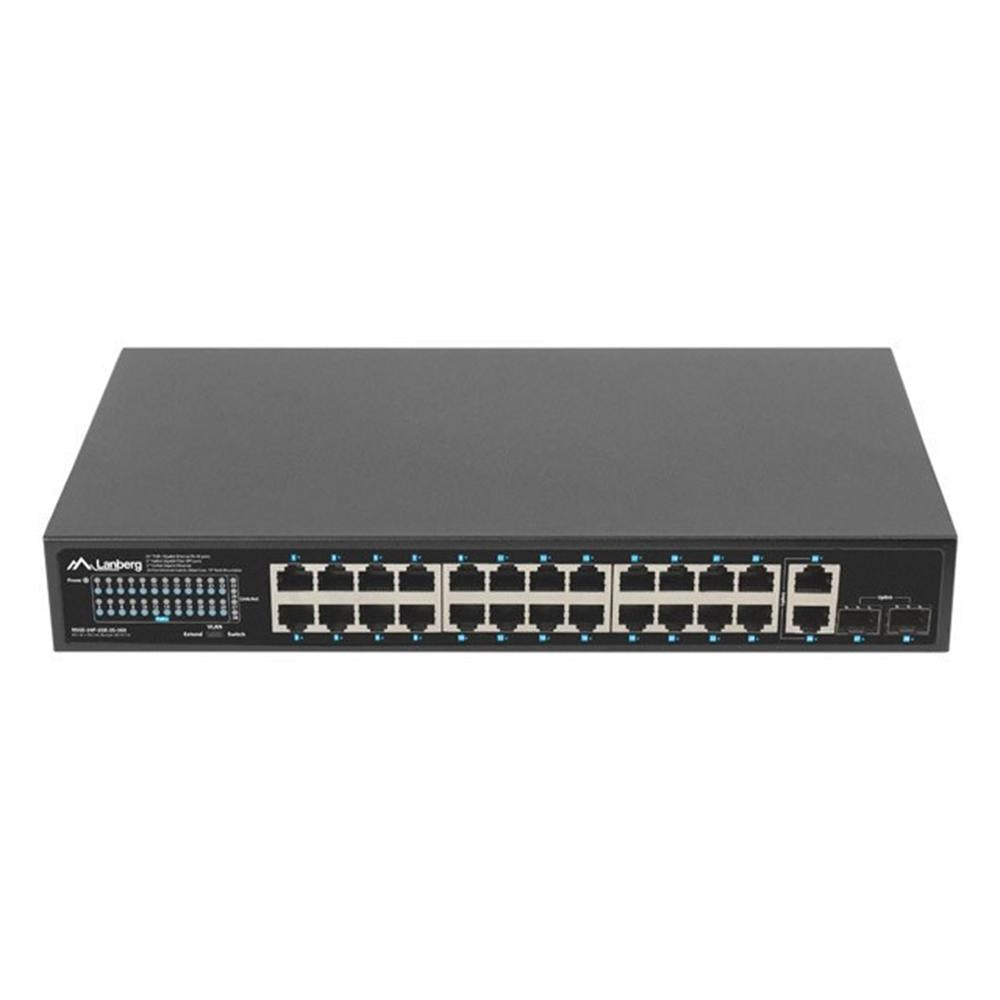 Switch lanberg 24 puertos 1gb poe+