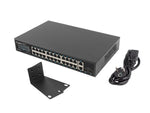 Switch lanberg 24 puertos 1gb poe+