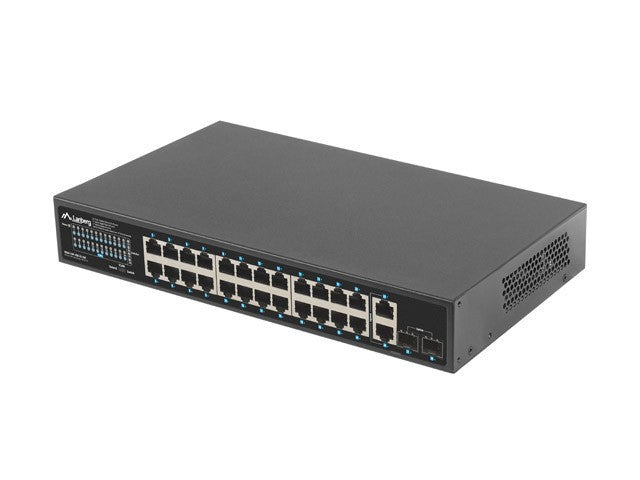 Switch lanberg 24 puertos 1gb poe+