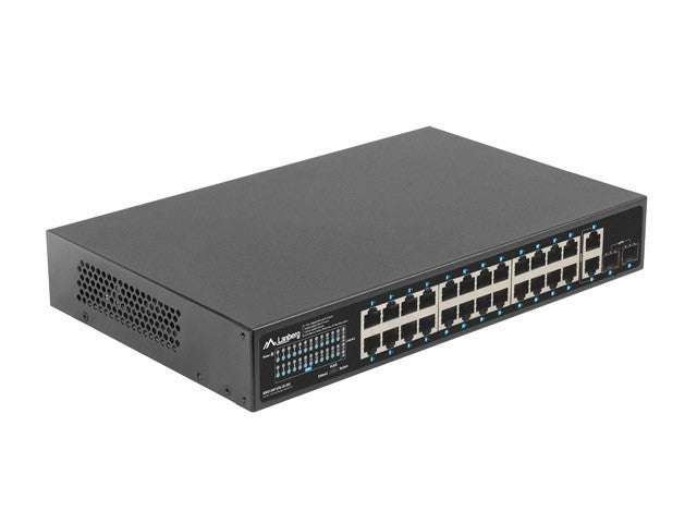Switch lanberg 24 puertos 1gb poe+