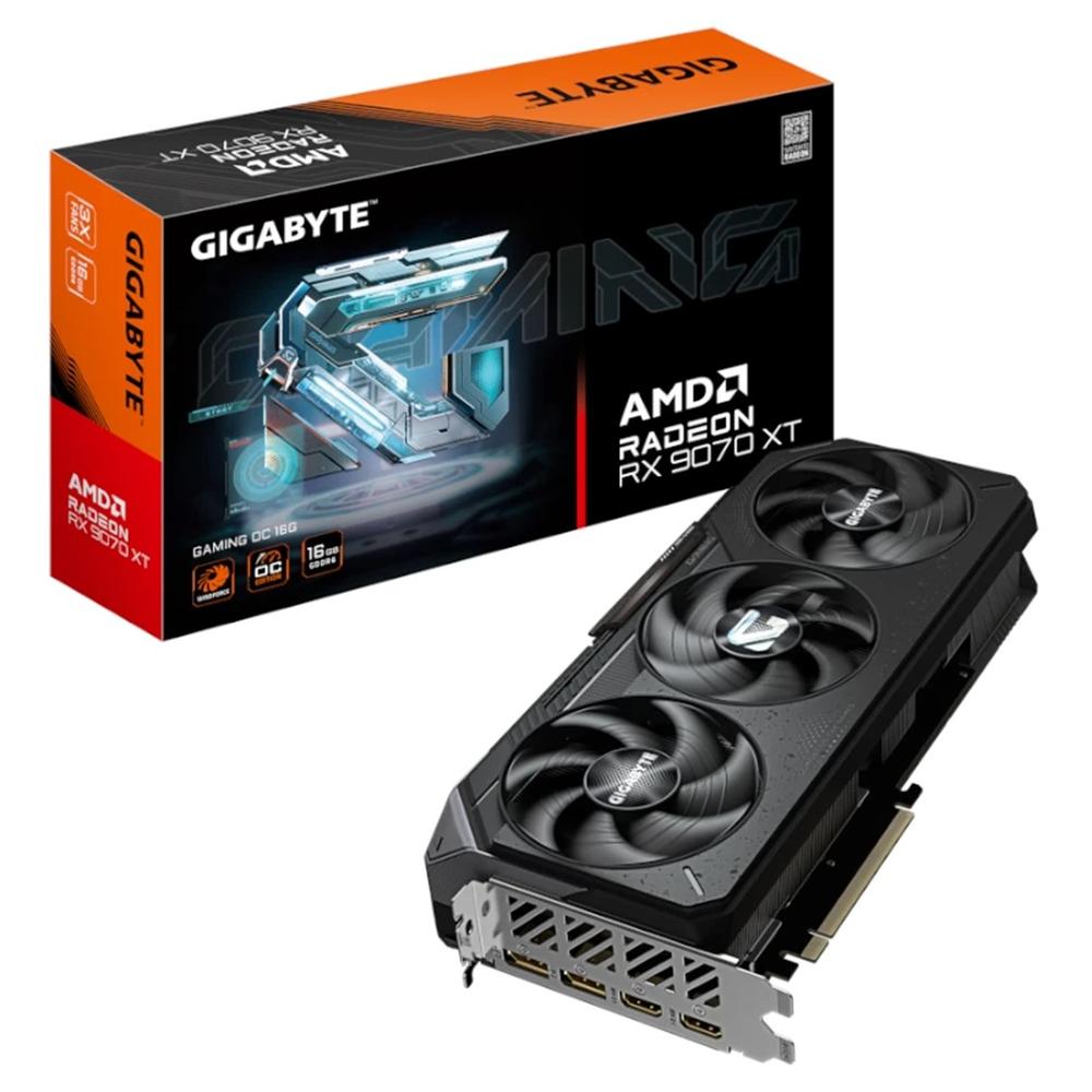 Tarjeta gráfica Gigabyte radeon rx 9070 xt gaming oc 16GB gddr6