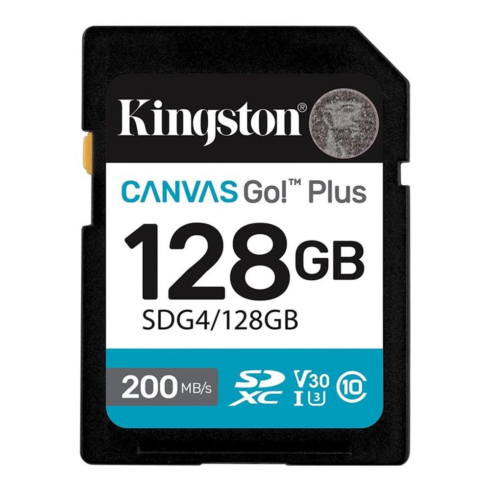 Tarjeta memoria sdxc 128gb kingston canvas