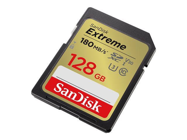 Tarjeta memoria secure digital sdxc 128GB SanDisk extreme clase 10 uhs - i u3