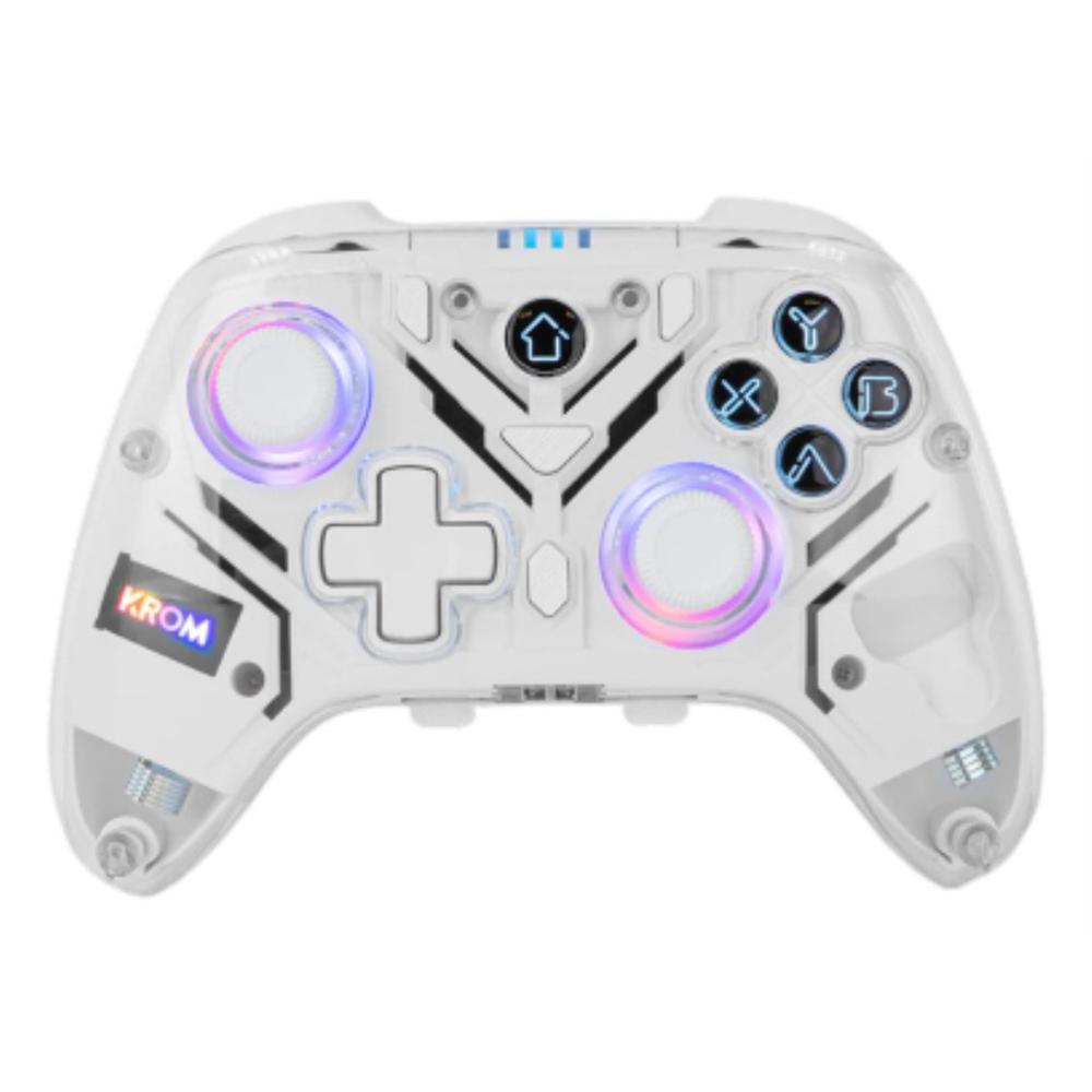 Gamepad Krom krystal inalámbrico RGB BT 5.0