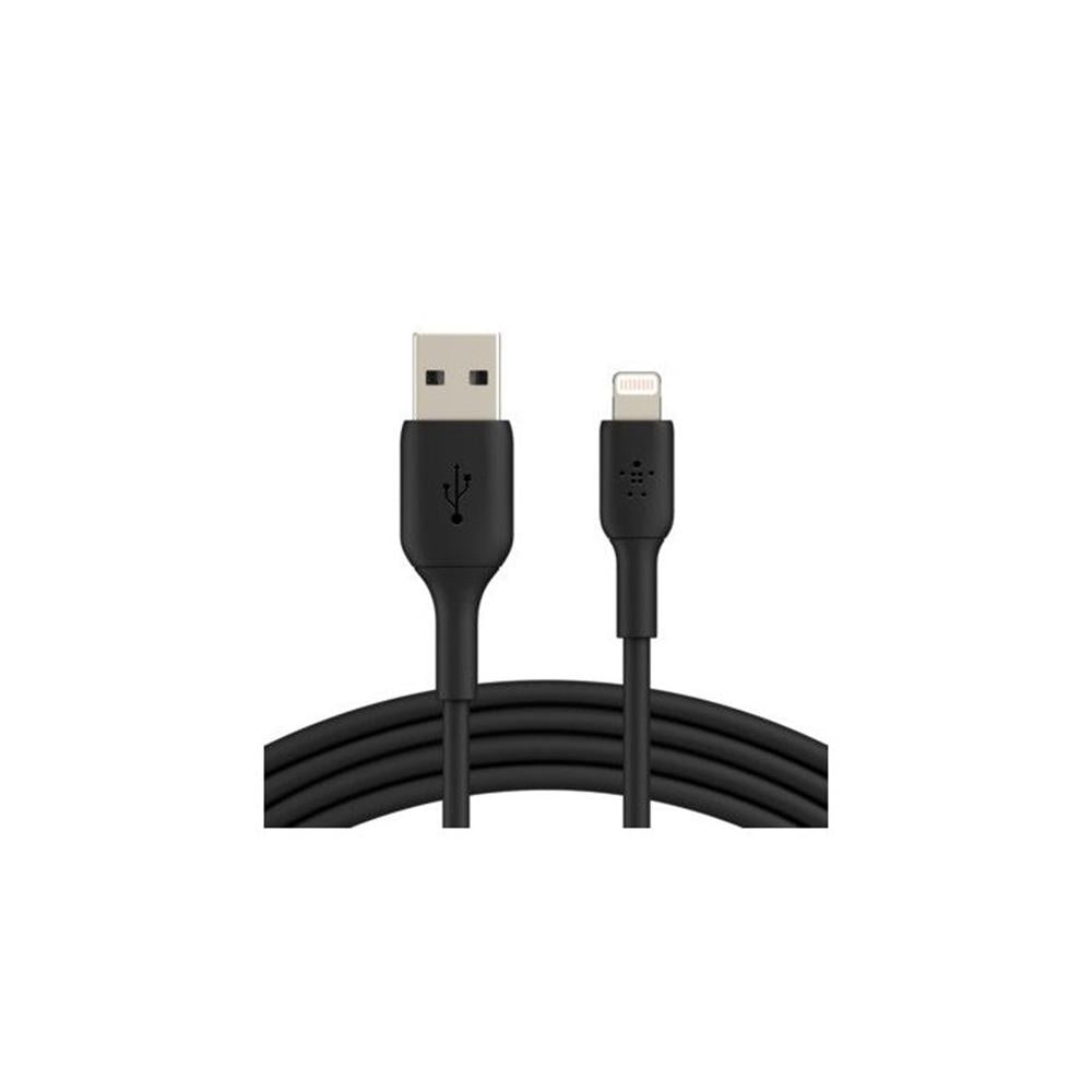 Cable lightning a USB tipo a Belkin 3m · macho - macho · negro