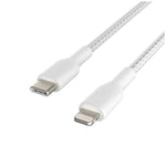 Cable lightning a USB tipo c Belkin · macho macho · 1 m Blanco #blanco