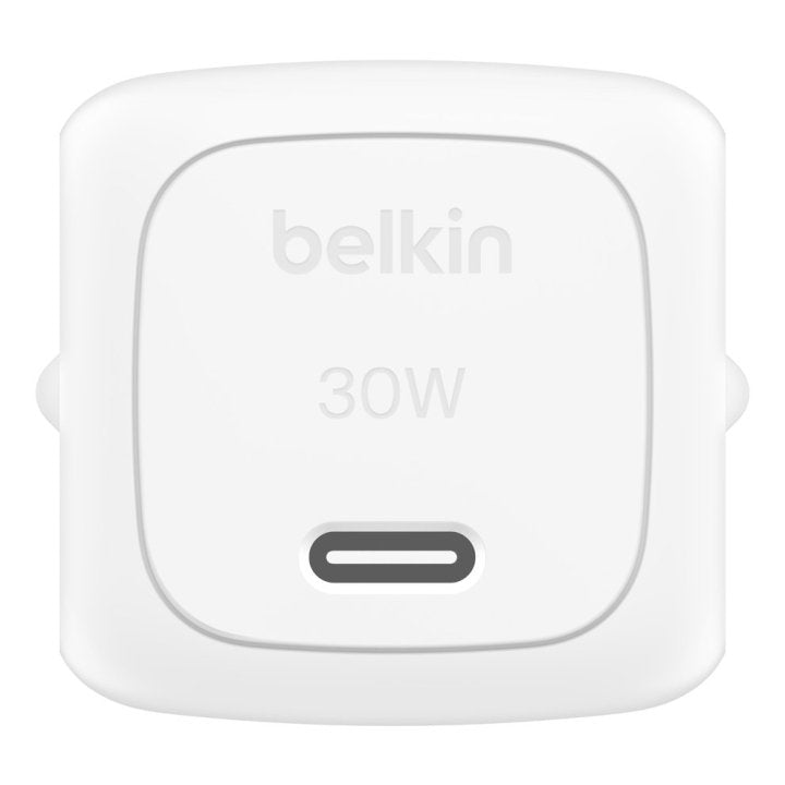Cargador de pared Belkin wca008kqwh 30w USB tipo c blanco