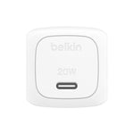 Cargador de pared Belkin wca009kqwh 20w USB tipo c blanco