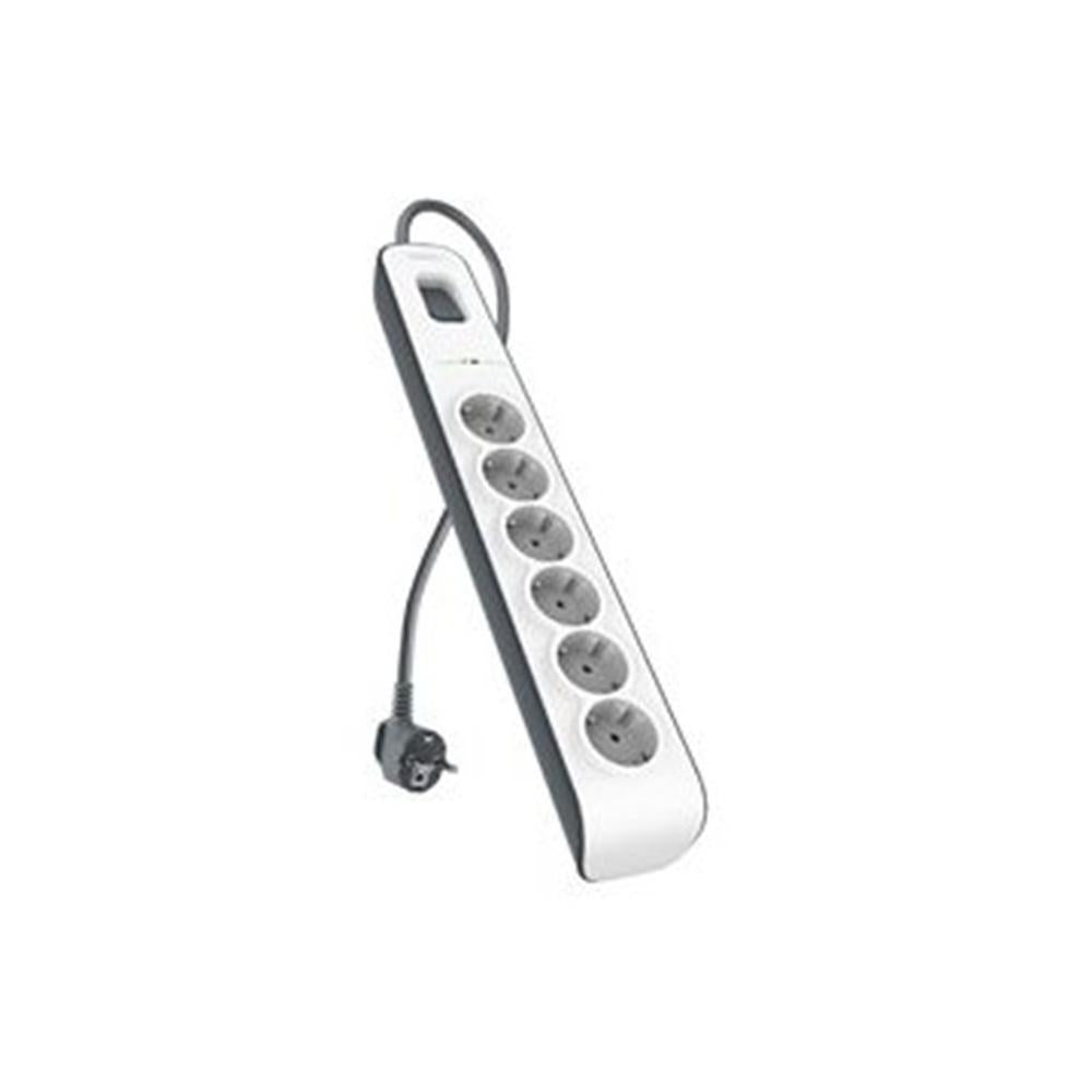 Regleta alimentación Belkin bsv603vf2m - v2 de protección contra sobretensiones 6 tomas boton apagado