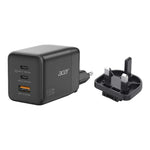 Cargador de pared Acer 100w 2x USB tipo c 1x USB tipo a