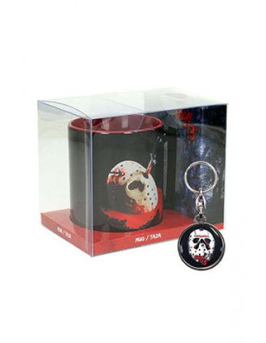 Poster mascara taza + regalo llavero