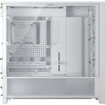 Caja ordenador gaming Corsair frame 5000d rs ATX cristal templado blanco