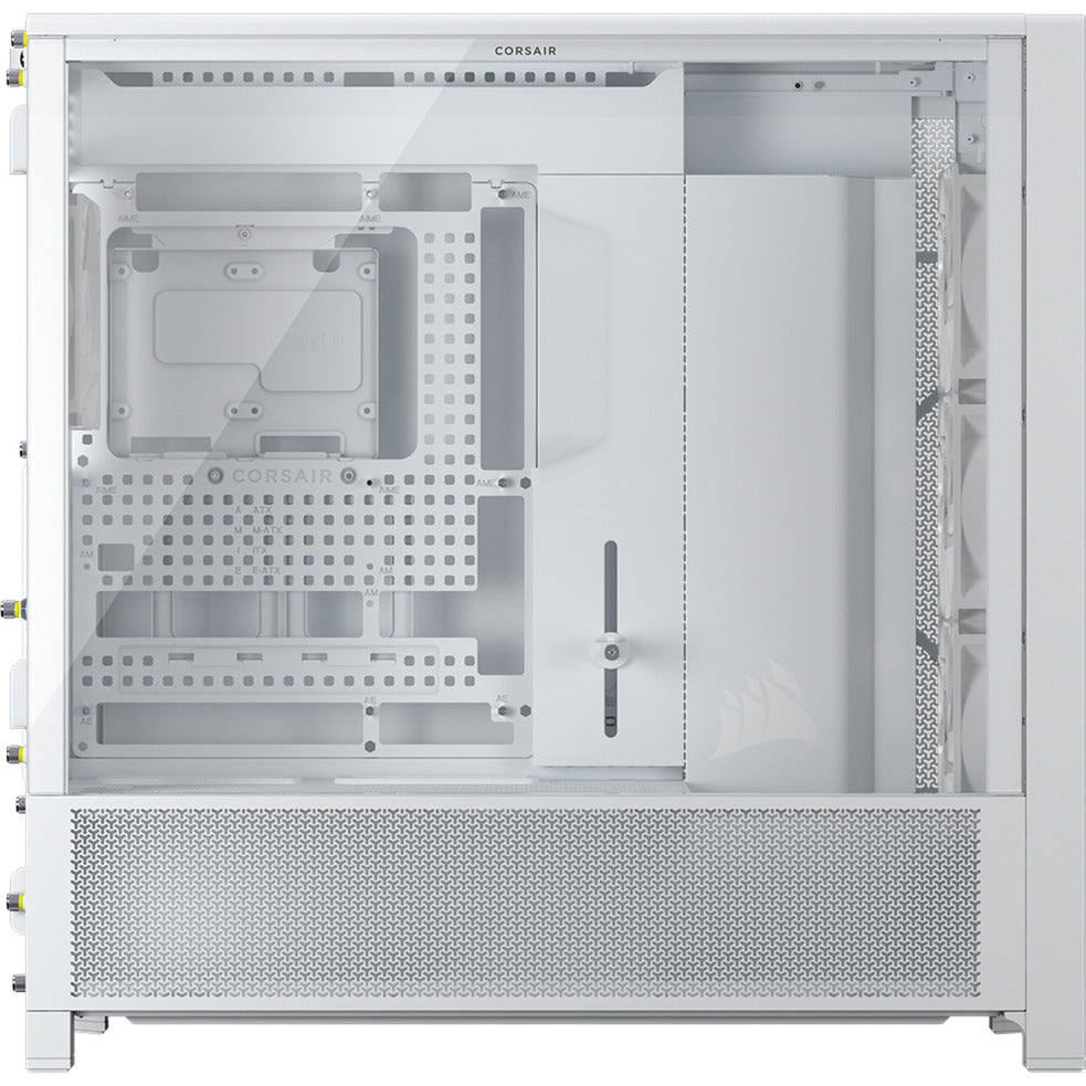 Caja ordenador gaming Corsair frame 5000d rs ATX cristal templado blanco