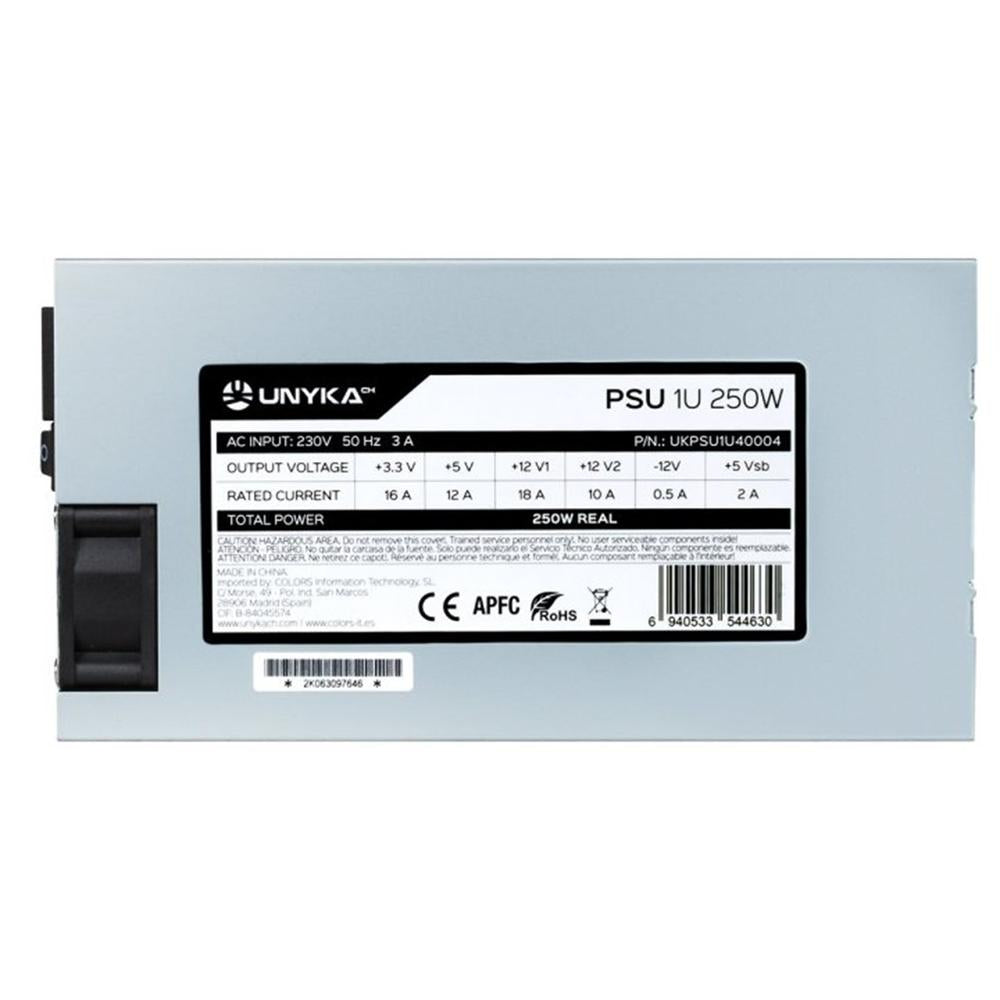 Fuente alimentación unykach flex 1u atx