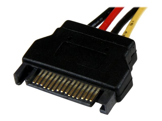 Cable SATA a lp4 startech 0.30m · macho - hembra