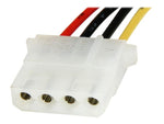 Cable SATA a lp4 startech 0.30m · macho - hembra