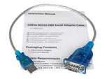 Cable USB 2.0 a rs232 startech macho - macho