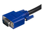 Cable kvm 2 en 1 startech 1.8m