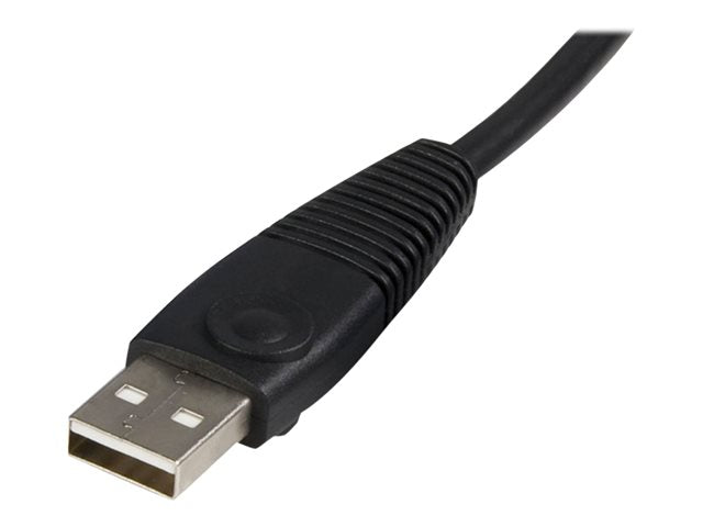 Cable kvm 2 en 1 startech 1.8m