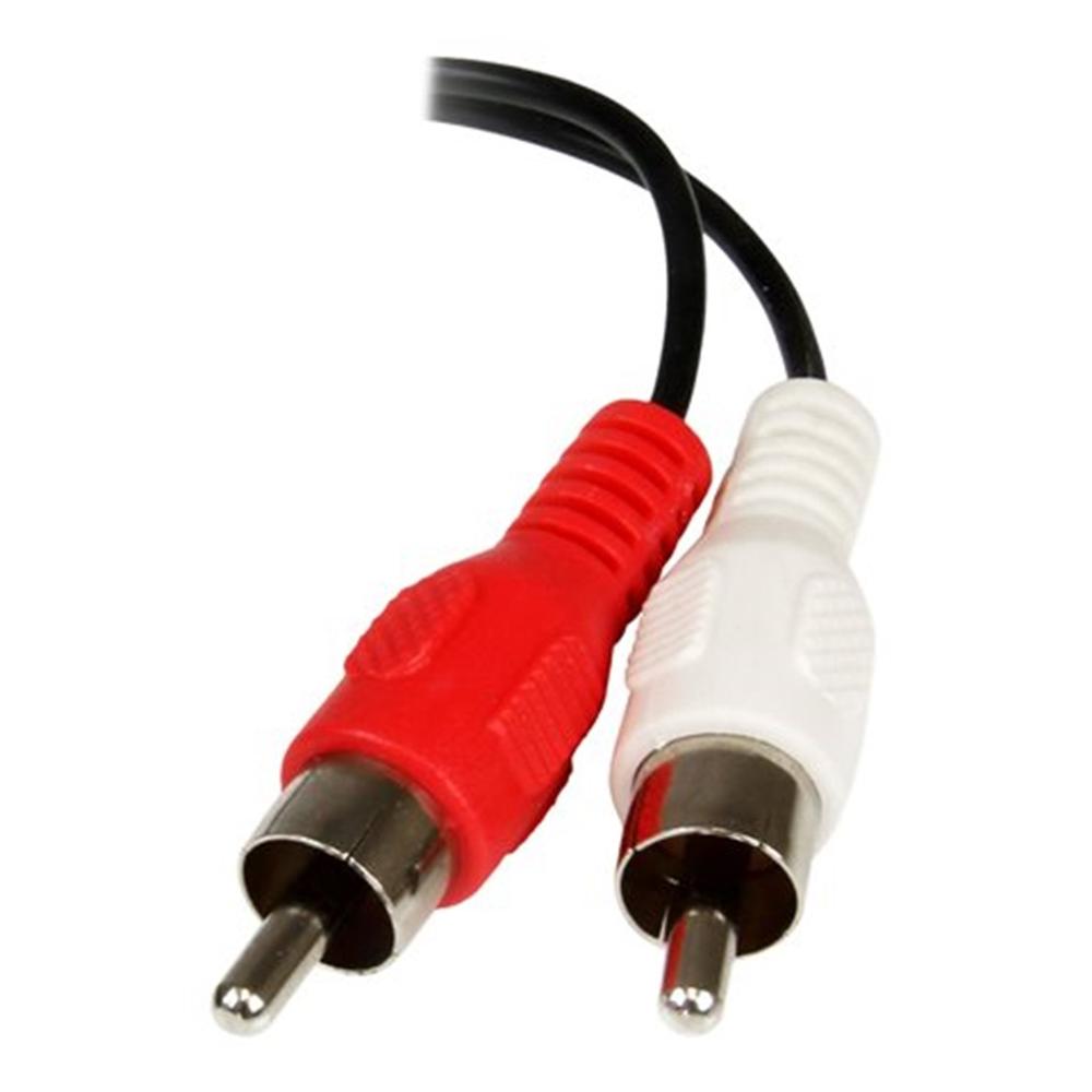 Cable mini jack 3.5mm startech 0.15m · macho - hembra