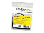 Cable mini jack 3.5mm startech 0.15m · macho - hembra