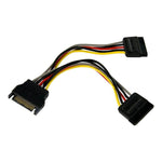 Cable SATA startech 0.15m · macho - hembra