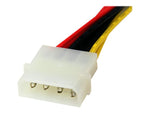 Cable lp4 a 2x SATA startech macho - hembra