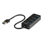 Hub startech USB 3.0 4 en 1