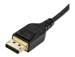 Cable mini dp a dp startech 1m · macho - macho · negro