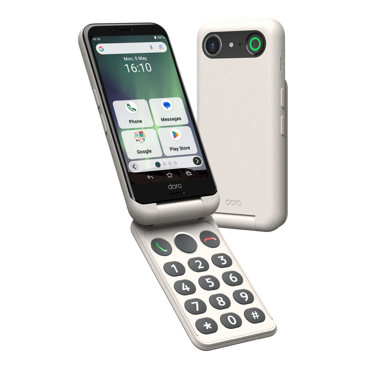Móvil Doro aurora a20 4G 4GB/64GB bone