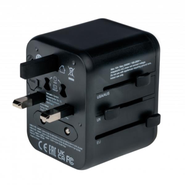 Cargador universal Verbatim uta - 02 20w