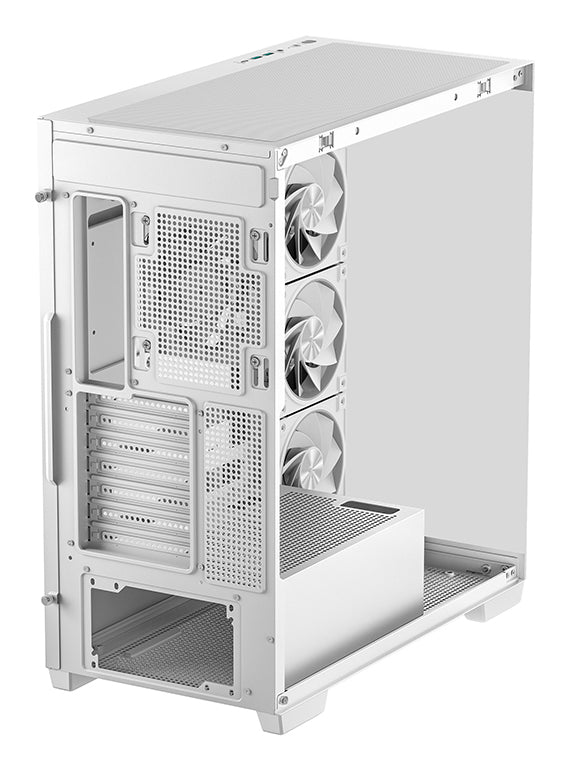 Caja ordenador gaming ATX Deepcool cg580v2 cristal templado blanca
