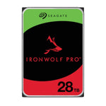 Disco duro interno HDD Seagate ironwolf pro nas st28000nt000 28TB 3.5 pulgadas 7200rpm · 512MB · SATA 6GB - s
