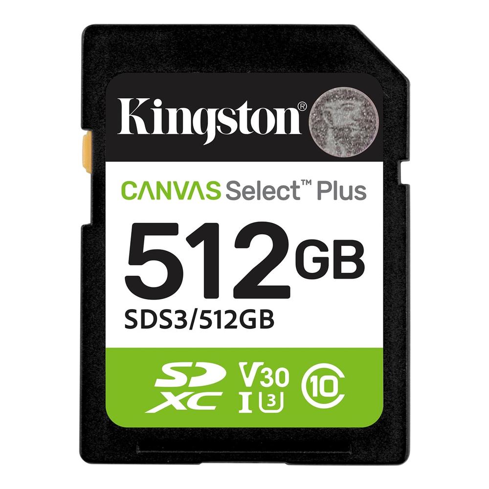 Tarjeta memoria sdxc 512gb kingston canvas