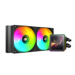 Kit refrigeración liquida mars gaming mlvisionpro240 argb 2x 120mm negro