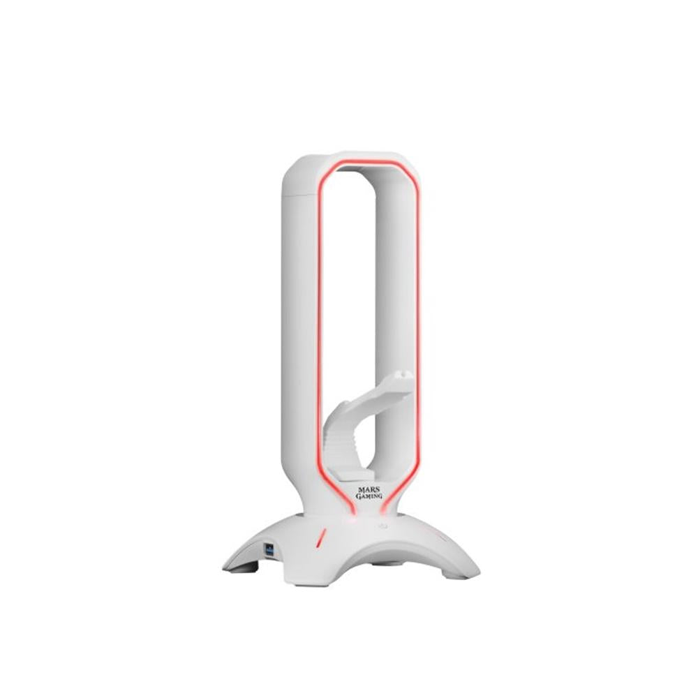 Soporte auriculares mars gaming mhhpro white