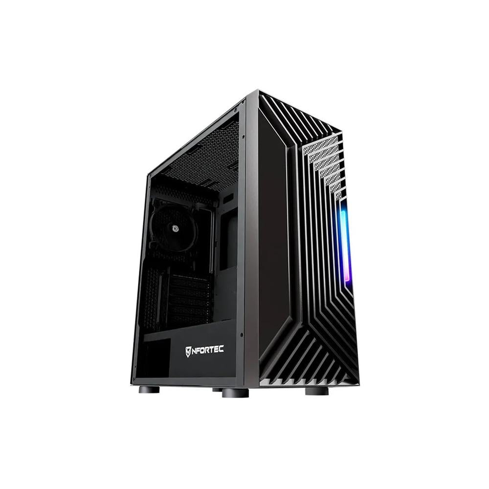 Caja ordenador gaming nfortec nervia atx