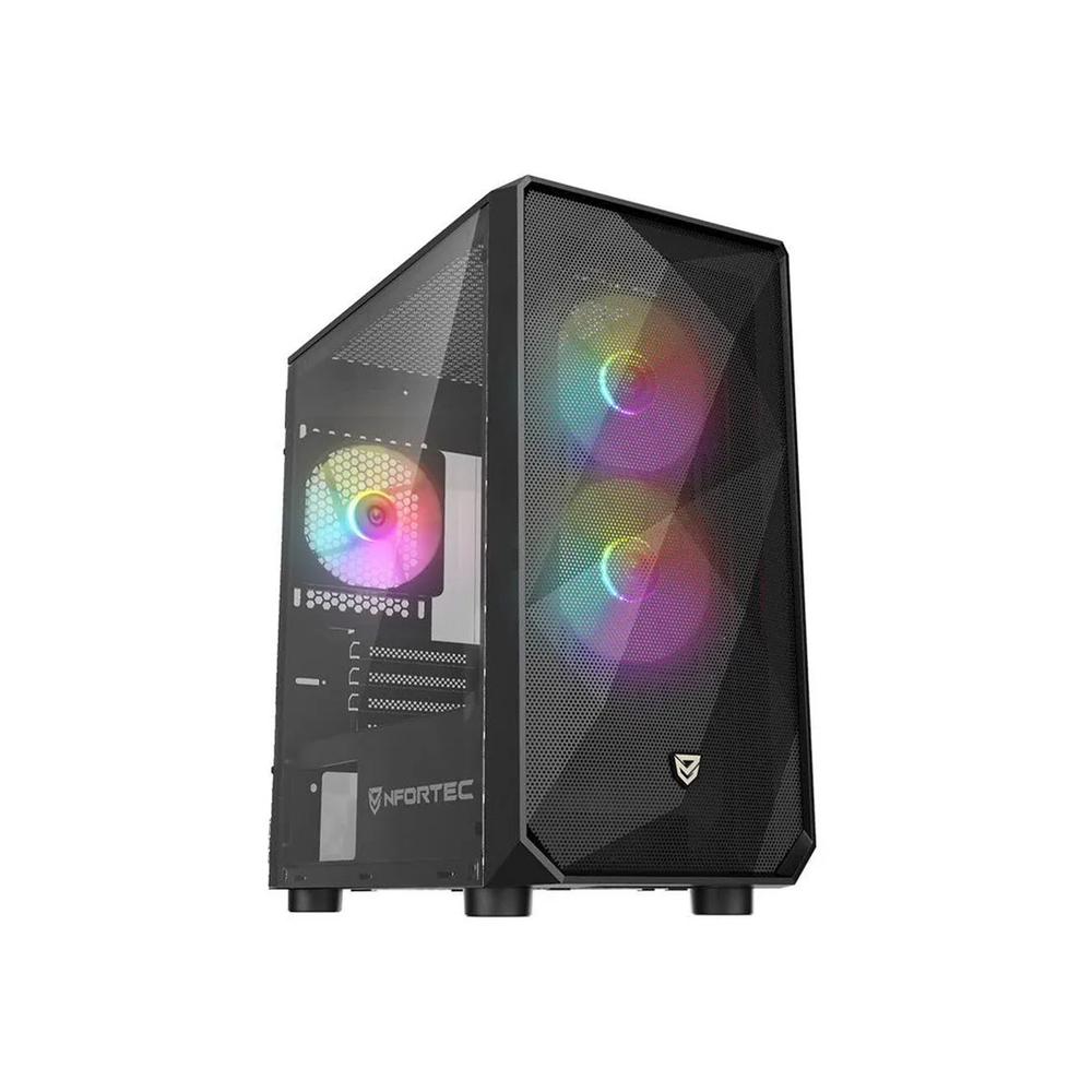 Caja ordenador gaming nfortec dys matx
