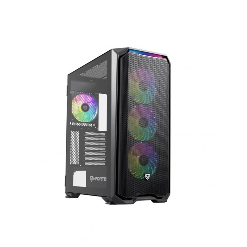 Caja ordenador gaming nfortec krater x