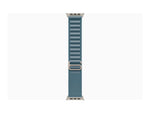 Smartwatch Apple watch ultra 3 GPS + cellular 49mm natural titanium case blue alpine loop · m