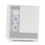 Caja ordenador gaming Nox hummer ether ATX argb cristal templado negro - blanco