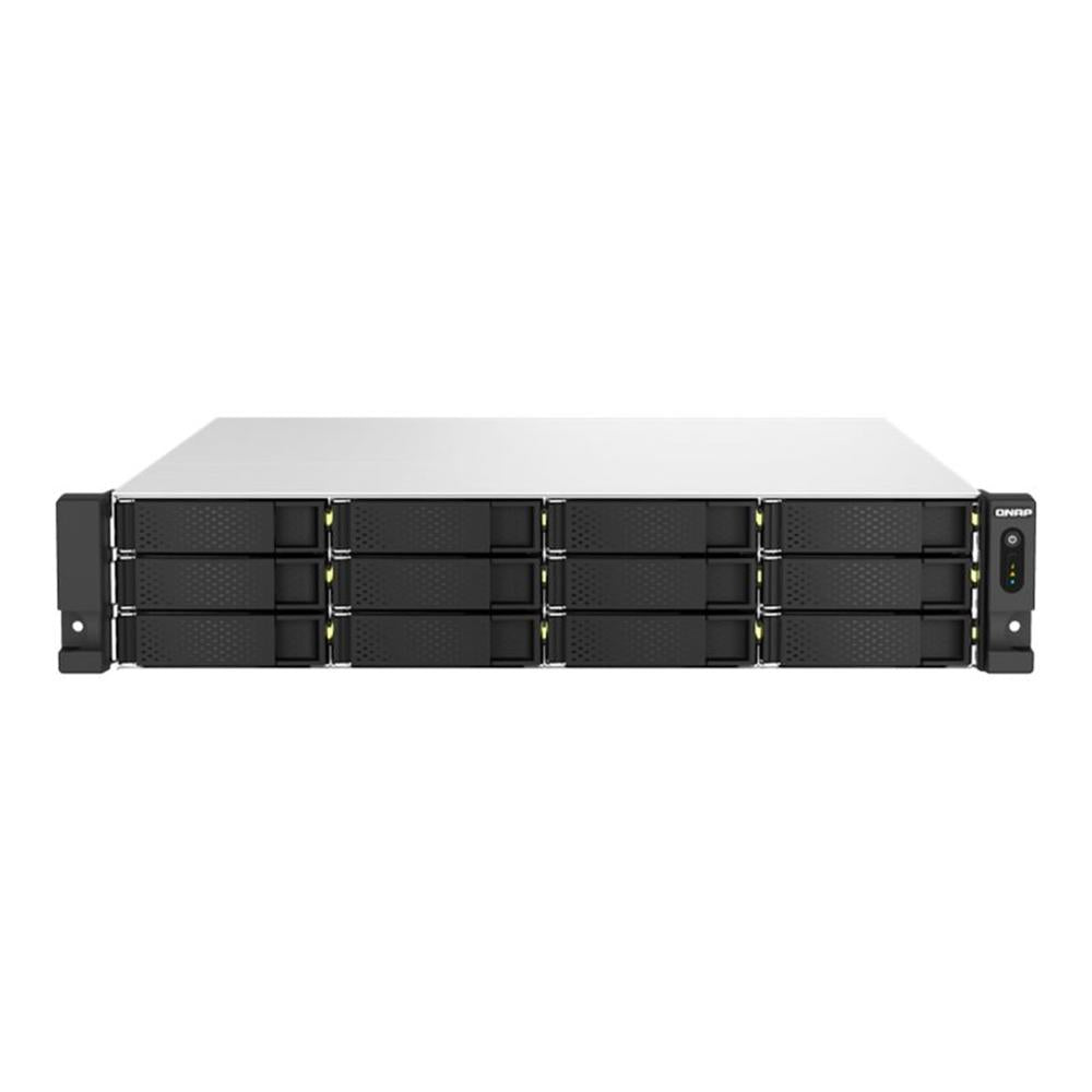 Servidor nas qnap ts - h1887xu - rp - e2336 - 32g 18 bahias 2u rack