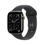 Smartwatch Apple watch s11 GPS + cellular 46mm natural slate case black sport band s - m