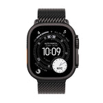 Smartwatch Apple watch ultra 3 GPS + cellular 49mm black titanium case black titanium milanese loop · m