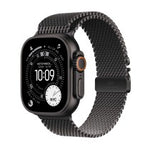 Smartwatch Apple watch ultra 3 GPS + cellular 49mm black titanium case black titanium milanese loop · m