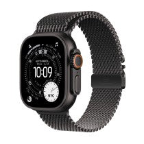 Smartwatch Apple watch ultra 3 GPS + cellular 49mm black titanium case black titanium milanese loop · m