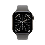 Smartwatch Apple watch s11 GPS + cellular 46mm natural titanium case stone grey sport band m - l