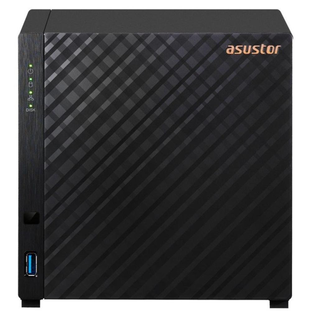 Servidor nas Asustor drivestor 2 gen2 as1204t 4 bahias 1GB gigabit ethernet